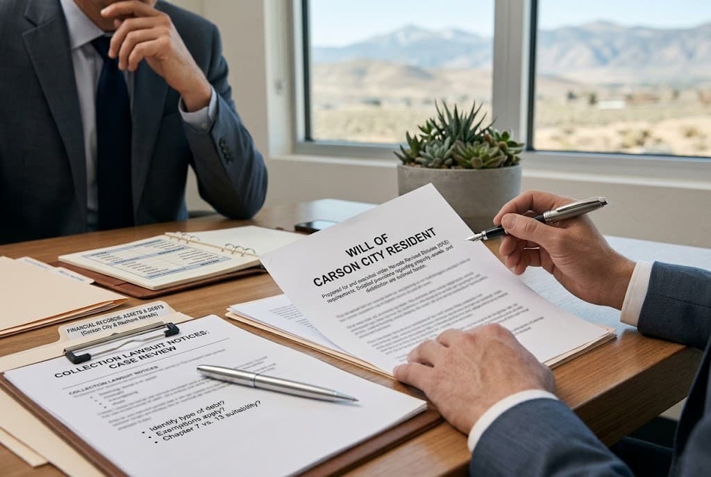 Managing Overwhelming Debt: When to Consult a Bankruptcy Attorney in Carson City