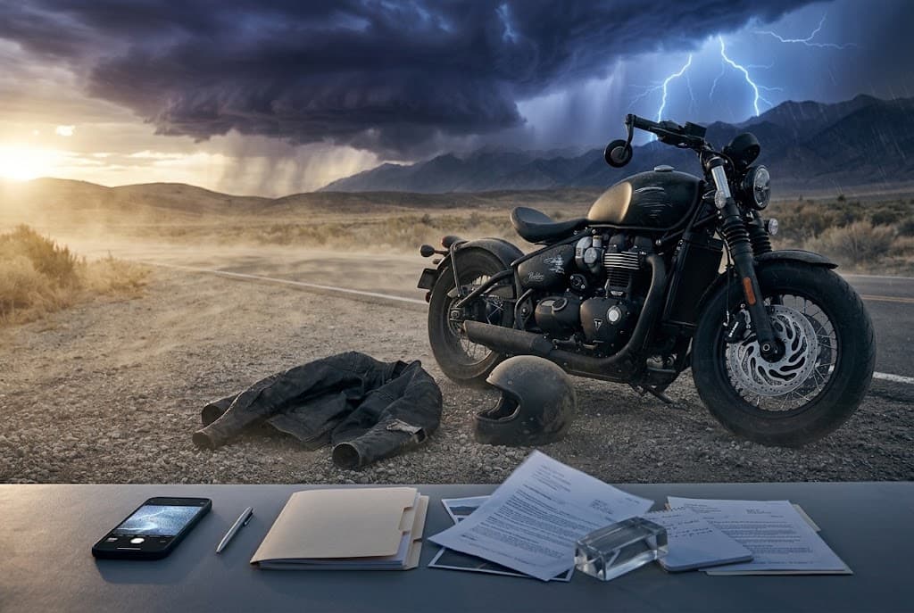 Motorcycle Accidents in Northern Nevada: Evidence That May Support Your Claim