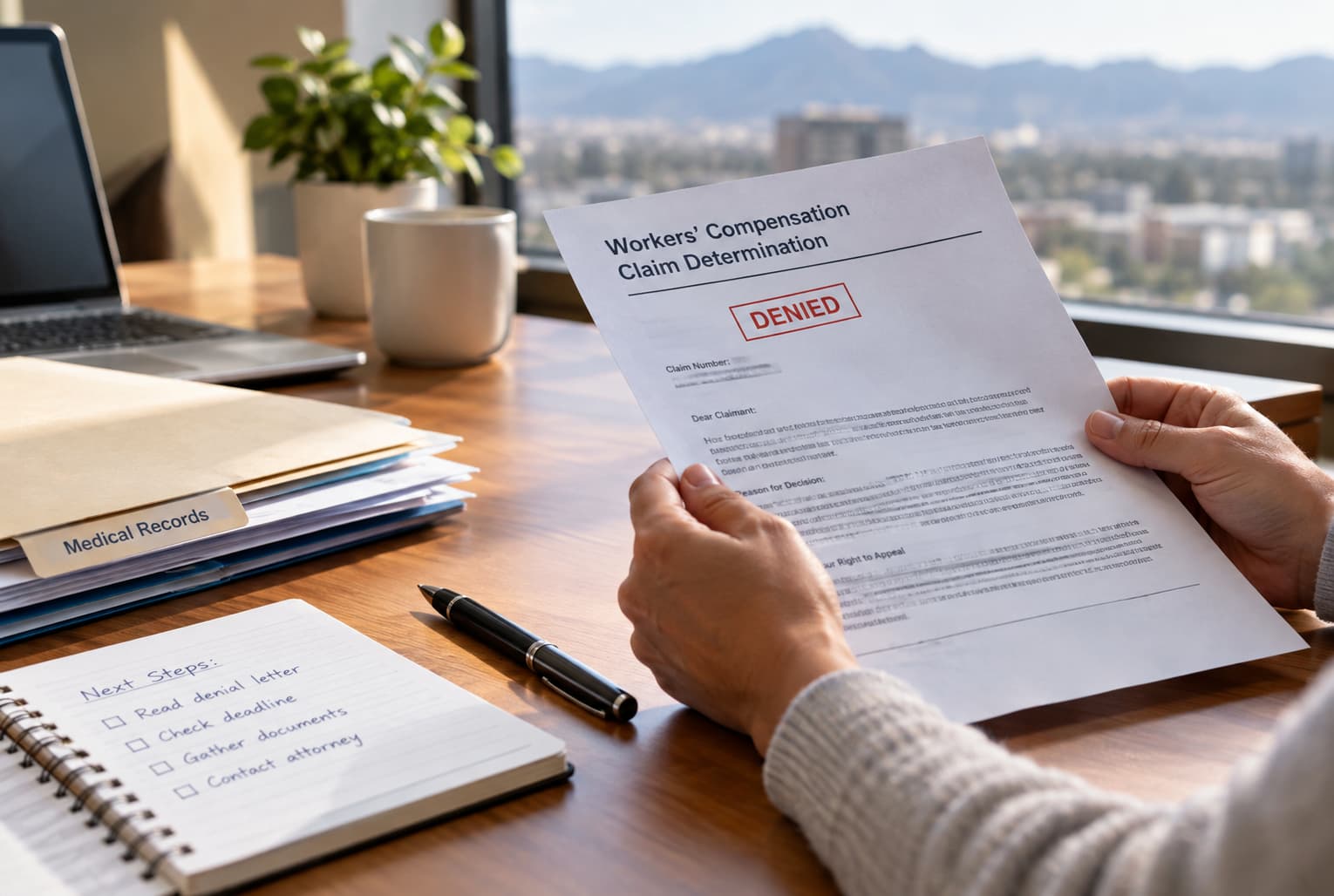 Workers’ Compensation Claim Denied in Nevada? Understanding the Next Steps